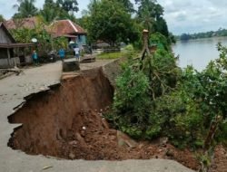 Longsor di Muba, Putus Listrik dan PDAM