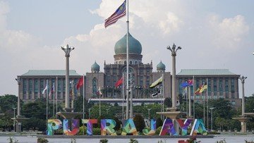 Foto: Kantor perdana menteri Malaysia di Putrajaya, Malaysia