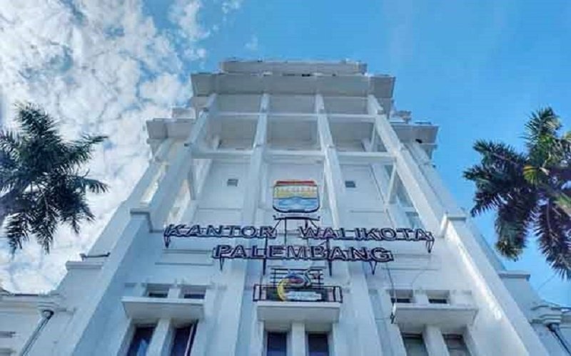 Kantor Wali Kota Palembang di Jalan Merdeka. (Foto: Ist)