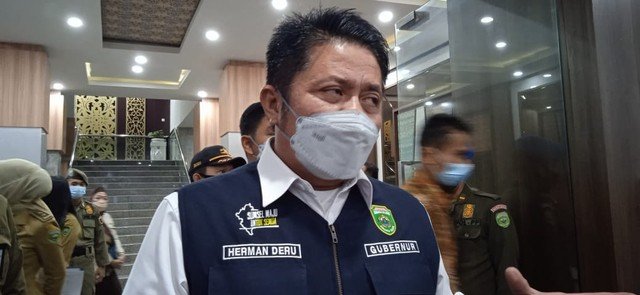 Gubernur Sumsel, Herman Deru.