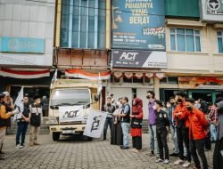 Hasil Urunan Warga Palembang Dikirim Untuk Kebakaran Sungsang