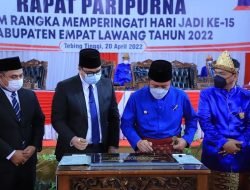 Herman Deru Kembali Berikan Bangubsus Untuk Infrastruktur Empat Lawang