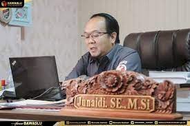 Komisioner Badan Pengawas Pemilu (Bawaslu) Sumsel, Junaidi.