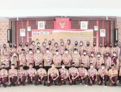 Sekda Lantik Dewan Kerja Anggota Saka Bhayangkara Polres OI