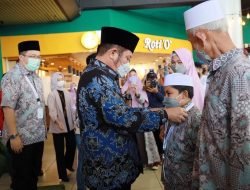 Keberangkatan Jemaah Umroh Asal Sumsel Kembali Dilepas