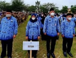 Pemkab Ogan Ilir Gelar Apel Gabungan Pasca Libur Nasional