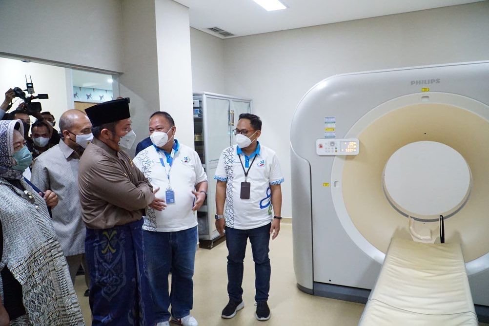 Gubernur Sumsel H. Herman Deru secara resmi melakukan Grand Launching  RS Pelabuhan Palembang sekaligus memperingati  HUT ke-23 PT. RS Pelabuhan, Jumat (20/5) sore. 