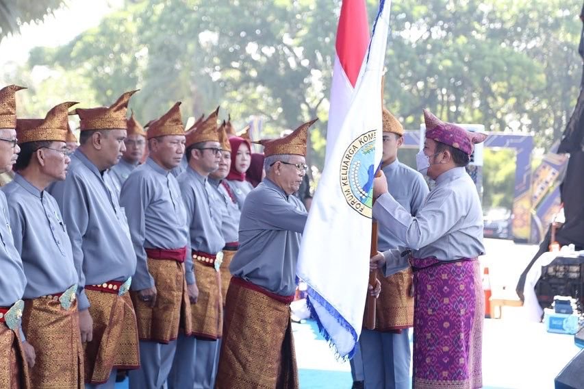 Gubernur Sumsel, Herman Deru Kukuhkan Forum Keluarga Ogan Komering Ulu (FOKKU) Periode 2022-2027