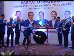 Ketua 17 DPC Demokrat se-Sumsel Diusulkan ke DPP