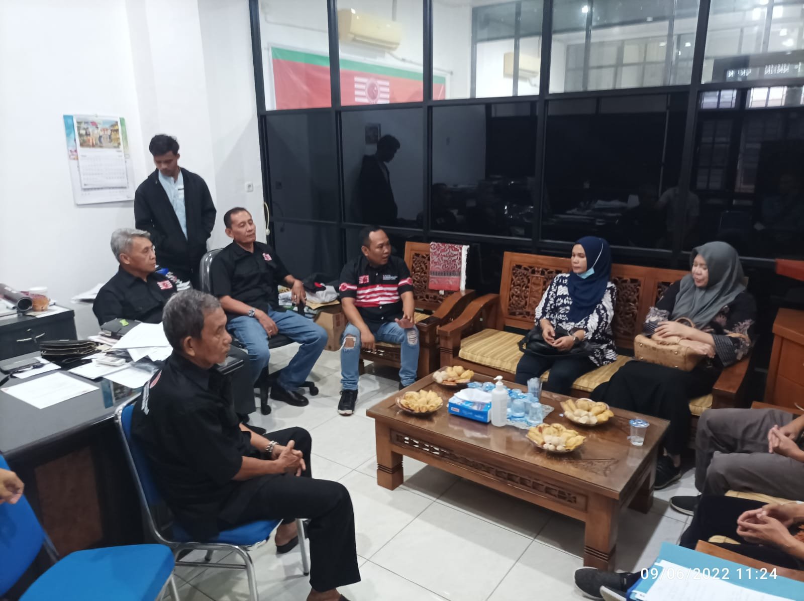 Kesbangpol kunjungi Sekretariat Pimcab PKN Kota Palembang, Rabu, 9 Juni 2022