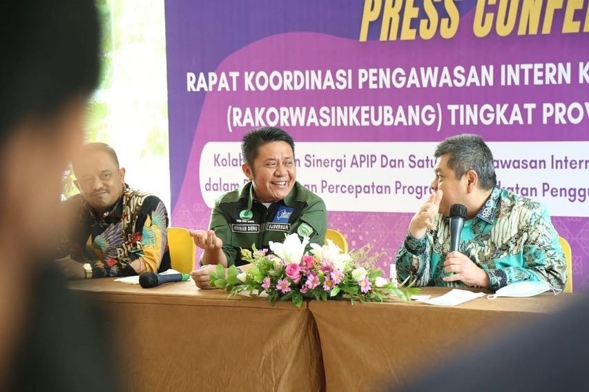 Pemerintah Sumatera Selatan (Sumsel) bersama Badan Pengawasan Keuangan dan Pembangunan (BPKP) Republik Indonesia (RI) dan Komisi Pemberantasan Korupsi (KPK), menggelar Rapat koordinasi pengawasan intern keuangan dan pembangunan daerah