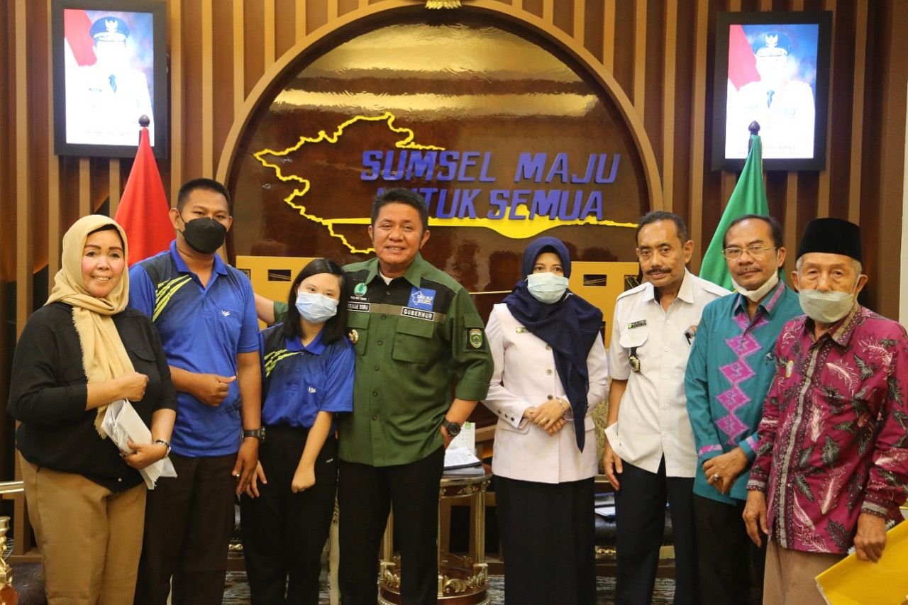 Gubernur Sumatera Selatan (Sumsel)  H Herman Deru secara khusus memberikan  motivasi dan semangat bagi para atlet asal Sumsel yang akan bertanding pada  Pekan Special Olympics Nasional (Pesonas)  ke-1 di Kota Semarang Jawa Tengah