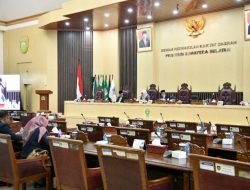 Fraksi-Fraksi DPRD Sumsel Terima Jawaban Gubernur Terhadap Pandangan Umum Fraksi-Fraksi