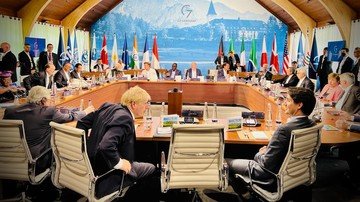 Foto: Presiden Joko Widodo menyerukan negara G7 dan G20 untuk bersama-sama mengatasi krisis pangan yang saat ini mengancam rakyat di negara-negara berkembang jatuh ke jurang kelaparan dan kemiskinan ekstrim. (Dok: Biro Pers Sekretariat Presiden)