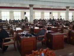 Rapat Paripurna LKPJ Bupati Ogan Ilir Diwarnai Dua Kali Skorsing