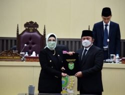 DPRD Sumsel Setujui Raperda Pertanggung Jawaban Pelaksanaan APBD TA 2021