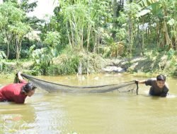 Berdayakan Masyarakat, PTBA Ubah Lahan Bekas Tambang Jadi Tambak Ikan