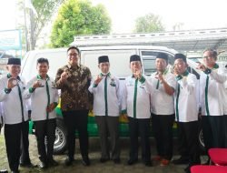 Bukit Asam Sumbangkan 1 Unit Mobil untuk Operasional Baznas Kabupaten Lahat
