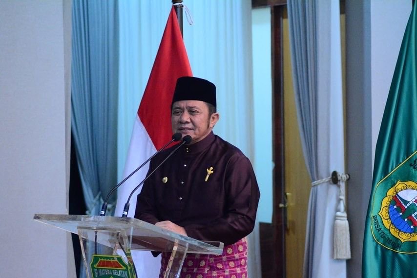 Gubernur Sumsel H Herman Deru