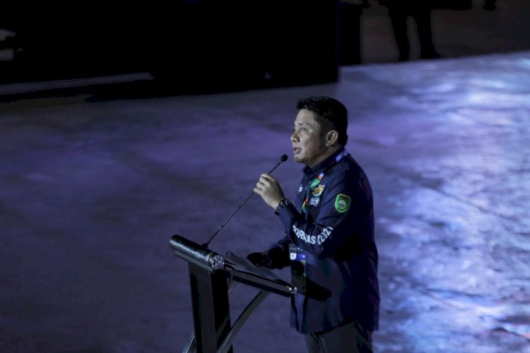 Gubernur Sumsel, Herman Deru resmi buka Festival Olahraga Rekreasi Masyarakat Nasional (FORNAS) VI