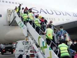 Jamaah Haji Kloter Terakhir Tiba di Palembang