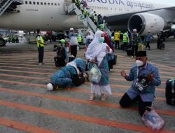 Tinggal 1 Kloter Lagi, Jemaah Haji Sumsel Sudah Pulang Semua