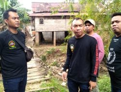 Prihatin, Kondisi Dua Jembatan di Talang Ubi Barat Sudah Tak Layak