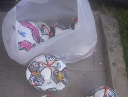 Dukung Persiapan Porwanas, Dispora Sumsel Beri Bantuan Bola