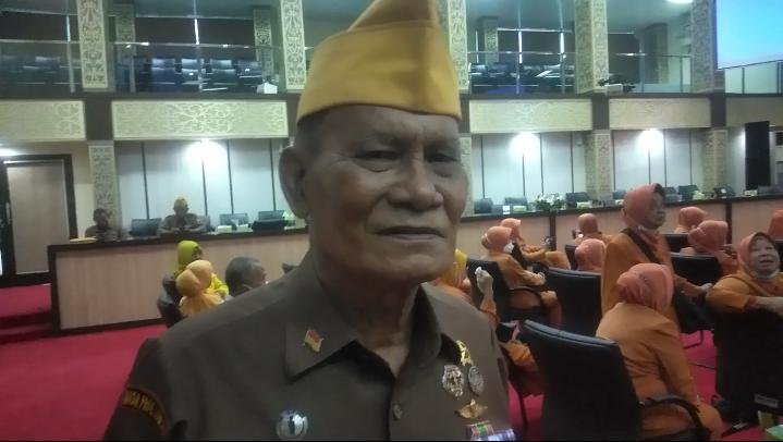 Ketua Dewan Pimpinan Daerah (DPD) Legiun Veteran Republik Indonesia (LVRI) Provinsi Sumsel, Dr Ramses