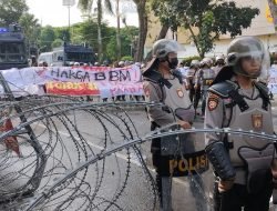 Mahasiswa Palembang Tolak Kenaikan BBM