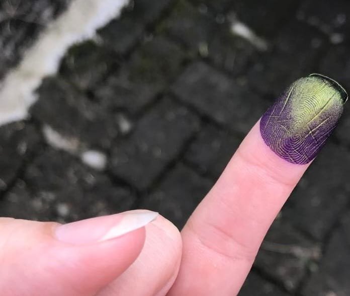 Ilustrasi. Simulasi pemungutan suara pemilihan umum --