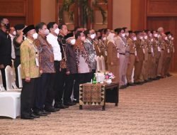Hadiri Langsung Pengarahan Presiden RI, Bupati Panca Siap Jalankan Instruksi