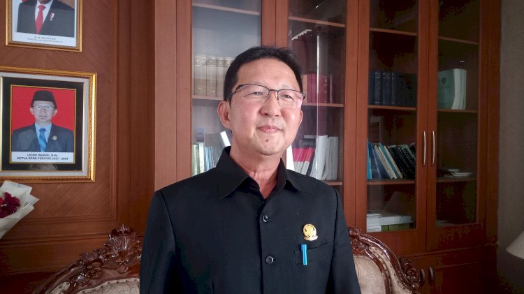 Ketua DPRD Muara Enim, Liono Basuki.