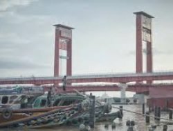 Kapal Tongkang Lewat Sungai Musi Bakal Kena Retribusi
