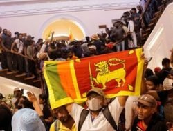 Sri Lanka Bangkrut, PDB -8,4%