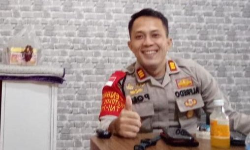Kapolsek Kertapati AKP Alfredo Hidayat