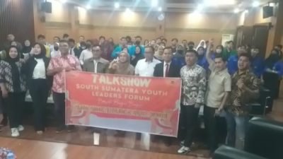 Teriakan Yel “Pemuda Produktif, Wujudkan Sumsel Kondusif