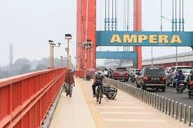 Jembatan Ampera, Kota Palembang