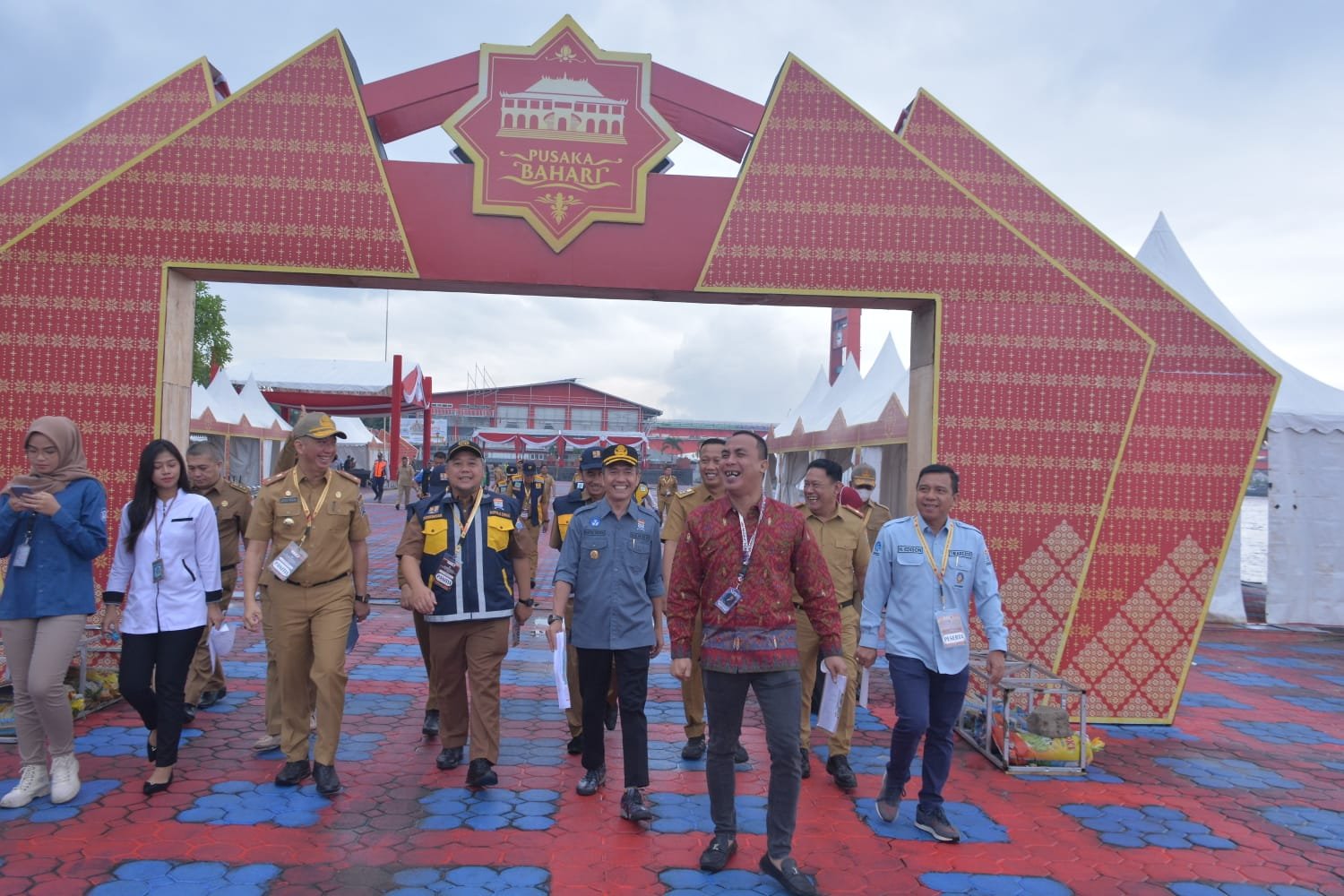 H Harnojoyo meninjau lokasi rakernas JKP