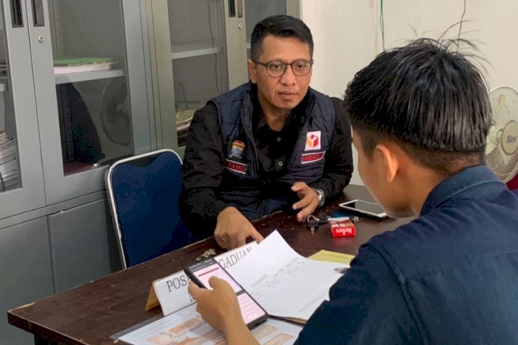 Koordinator Divisi Sumberdaya Manusia dan Organisasi serta Diklat Bawaslu Kota Palembang Dr (C) Dadang Apriyanto,SH