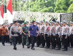 Herman Deru  Cek Kesiapan Personel Gabungan Pengamanan Nataru