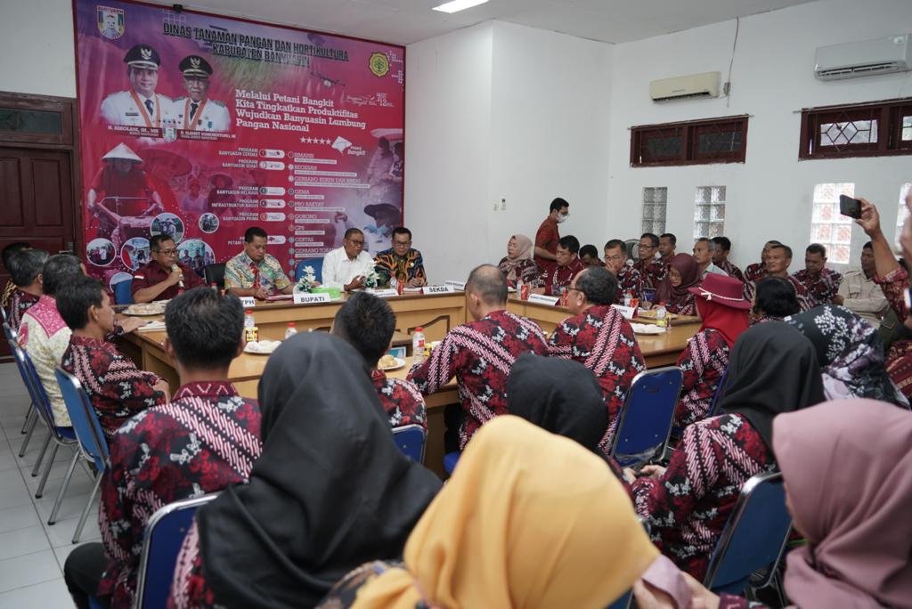 Rapat Koordinasi Balai Penyuluh Pertanian (BPP) se-Kabupaten Banyuasin Tahun 2023
