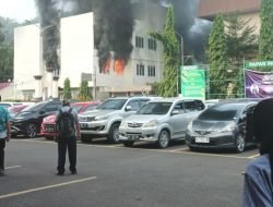 Diduga Putung Rokok, Penyebab Gedung Poltek