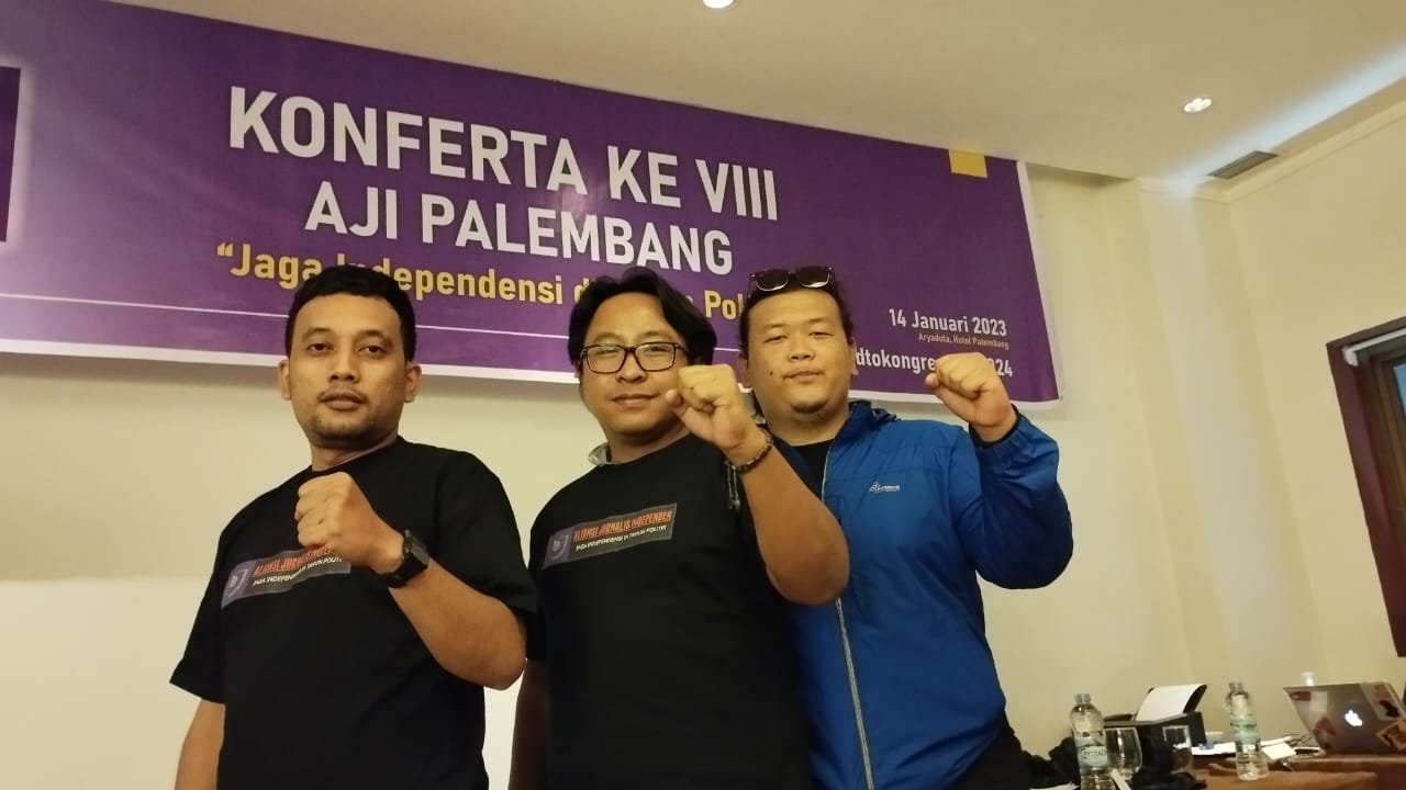 Konferta AJI Kota Palembang ke-VIII di Hotel Aryaduta