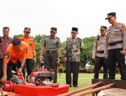 Wabup Banyuasin Hadiri Apel Siaga Bencana Kesiapan Penanggulangan Kebakaran Hutan, Lahan dan Kebun
