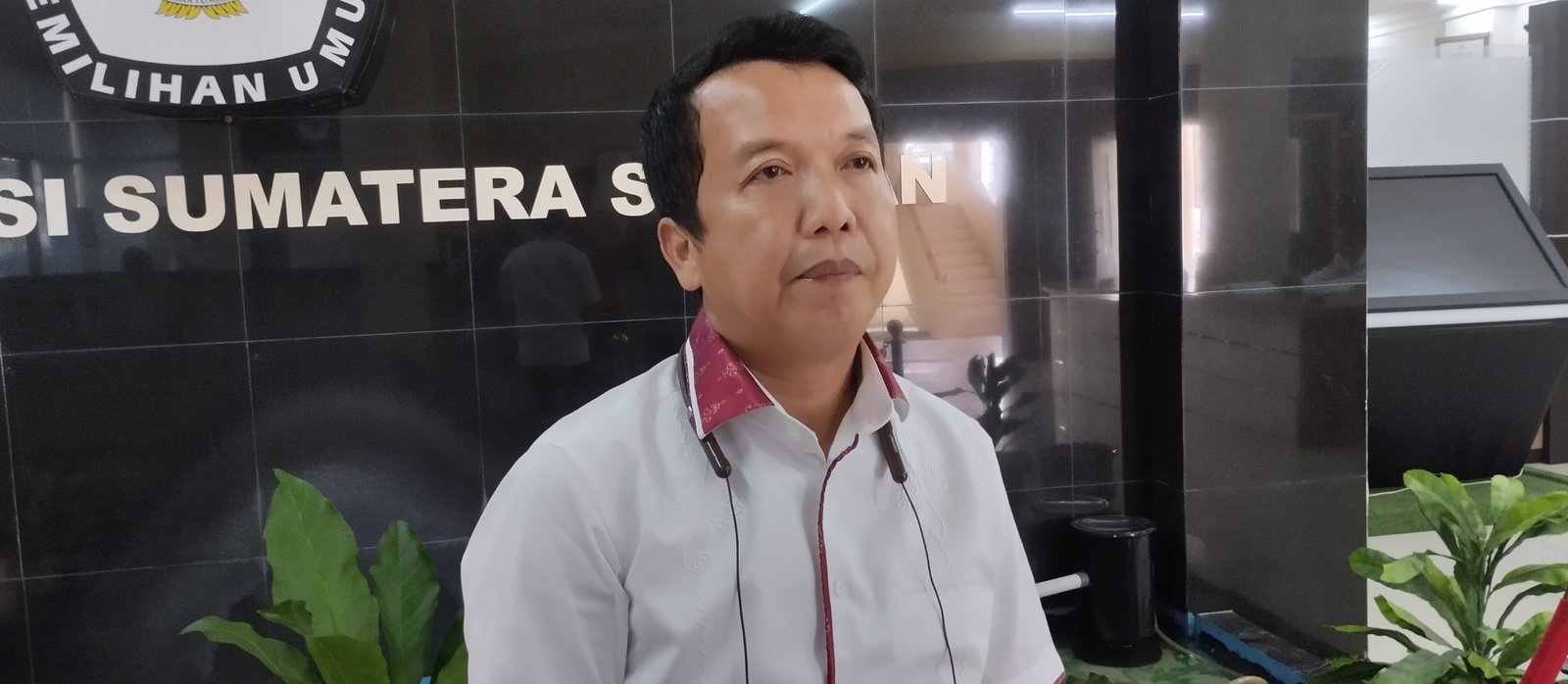 Ketua KPU Sumsel, Amrah Muslimin