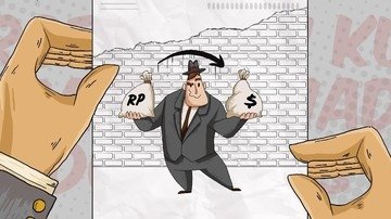 Foto: Infografis/Pergerakan Rupiah/Arie Pratama