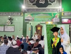 Isra Mi’raj dan Wisuda TPA AL-Barokah, Masjid At Taqwa Muara Enim Undang Penceramah KH Gerentam Bumi