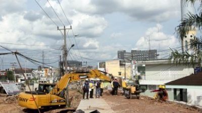 Pembangunan Flyover di Simpang Angkatan 66 Palembang/ist
