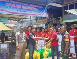 Alfamart Alirkan Bantuan Untuk Korban Banjir Lahat